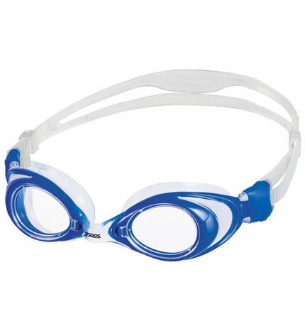 Zoggs Zwembril Zoggs 461097-CLBL-CLR in blue, single size, waterproof swimming goggles for water sports and outdoor swimming.