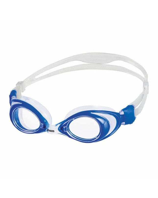 Zoggs Zwembril Zoggs 461097-CLBL-CLR in blue, single size, waterproof swimming goggles for water sports and outdoor swimming.