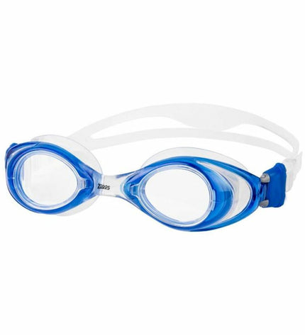 Zoggs Zwembril 461097-CLBL-CLR blue swim goggles for outdoor watersport, one size, with clear and blue lenses.