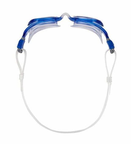Zoggs Zwembril model 461097-CLBL-CLR blue swimming goggles for water sports, one size, with clear lenses.