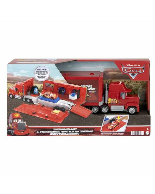 Mattel Carrier Vrachtwagen toy truck from the vehicles category, featuring a detailed toy cargo truck with vibrant colors.