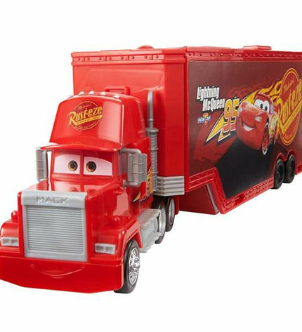 Mattel Carrier vrachtwagen speelgoed met gedetailleerd ontwerp en kleurrijk vrachtwagen voor kinderen, speelgoed en voertuigen collectie