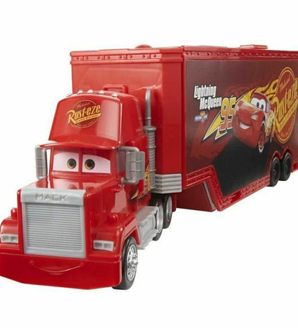 Mattel Carrier vrachtwagen toy from the vehicles category, detailed plastic truck with colorful design and realistic features.
