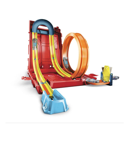 Mattel Hot Wheels Track Builder Baan Lanceerder toy vehicle and track piece, part of Hot Wheels racing set for children.