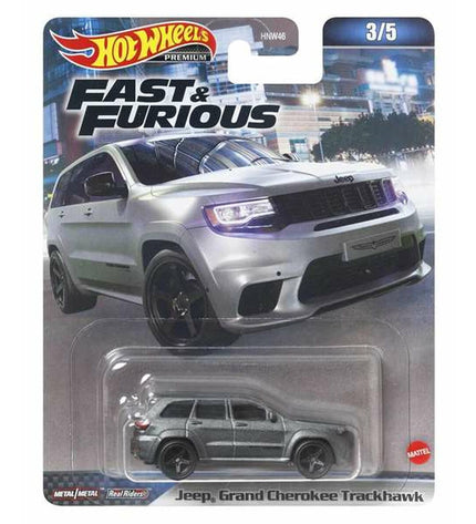 Hot Wheels Fast & Furious toy car, small scale vehicle from the Hot Wheels vehicle collection, showcasing vibrant racing details.