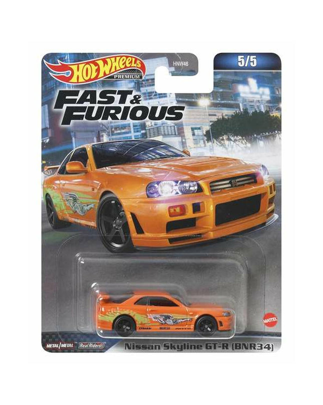 Hot Wheels Fast & Furious toy car, detailed miniature vehicle for play and collection, part of Hot Wheels vehicle range.
