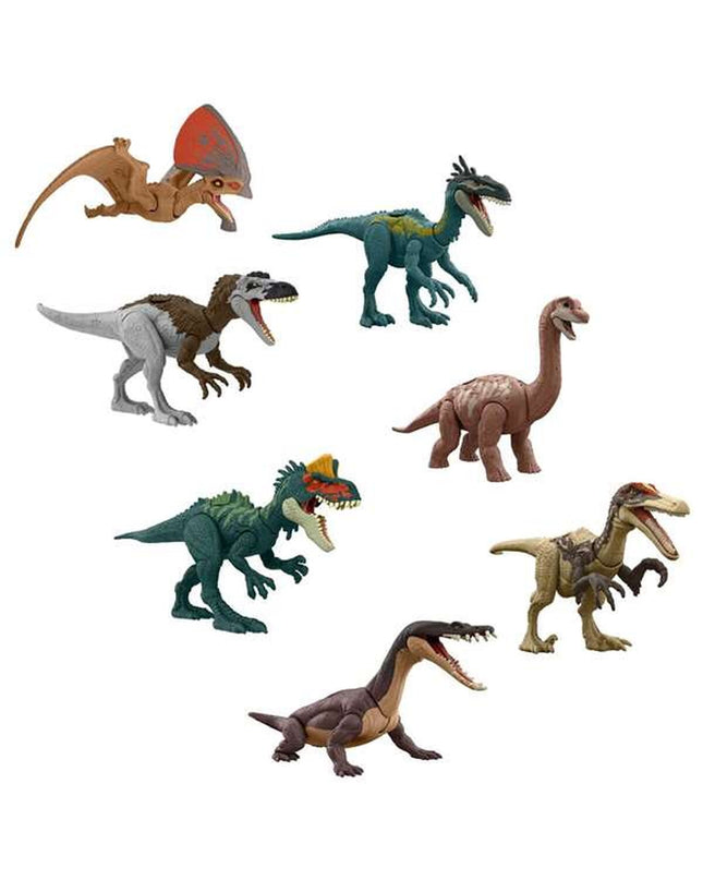 Jurassic World dinosaur toy figure from the Jurassic World playset, detailed plastic action figure for kids and collectors