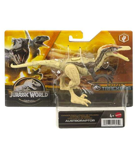 Jurassic World dinosaur action figure from the Jurassic World toy and game collection, featuring detailed dinosaur design.