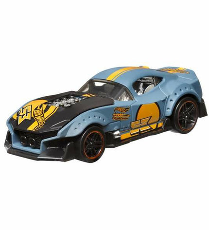Hot Wheels metal Wrijvingswagen toy vehicle in 1:43 scale, detailed plastic and metal construction, colorful design, for children.