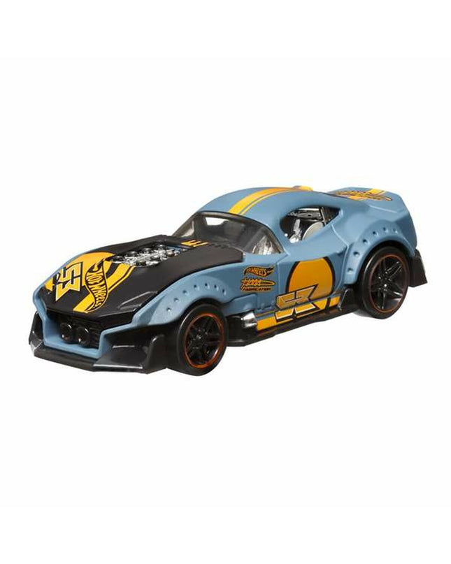 Hot Wheels metal Wrijvingswagen toy vehicle in 1:43 scale, detailed plastic and metal construction, colorful design, for children.