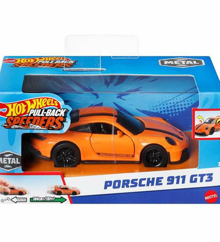 Hot Wheels metal play vehicle Wrijvingswagen, 1:43 scale, toy car for children, detailed Hot Wheels vehicle in vibrant colors