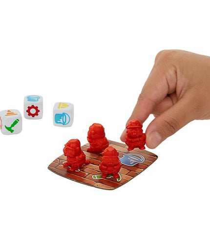 Mattel board game with colorful game pieces and cards, suitable for family fun and gameplay.