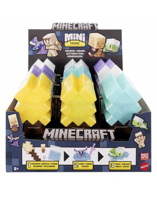 Mattel action figure set with 7 pieces, toy figure for children, part of dolls and action figures collection.