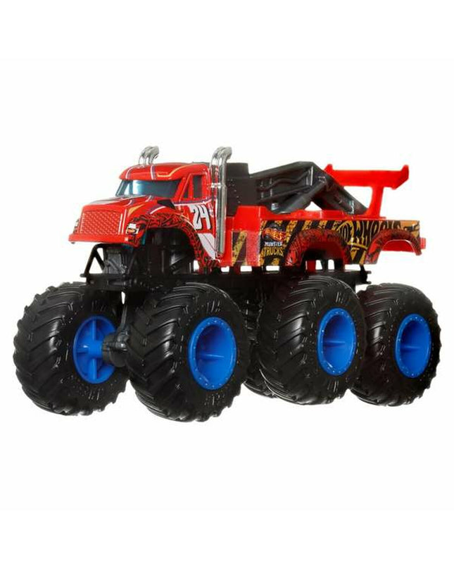 Hot Wheels Monster Trucks Big Rigs toy vehicle in 1:64 scale, colorful and detailed miniature truck from the Hot Wheels brand.