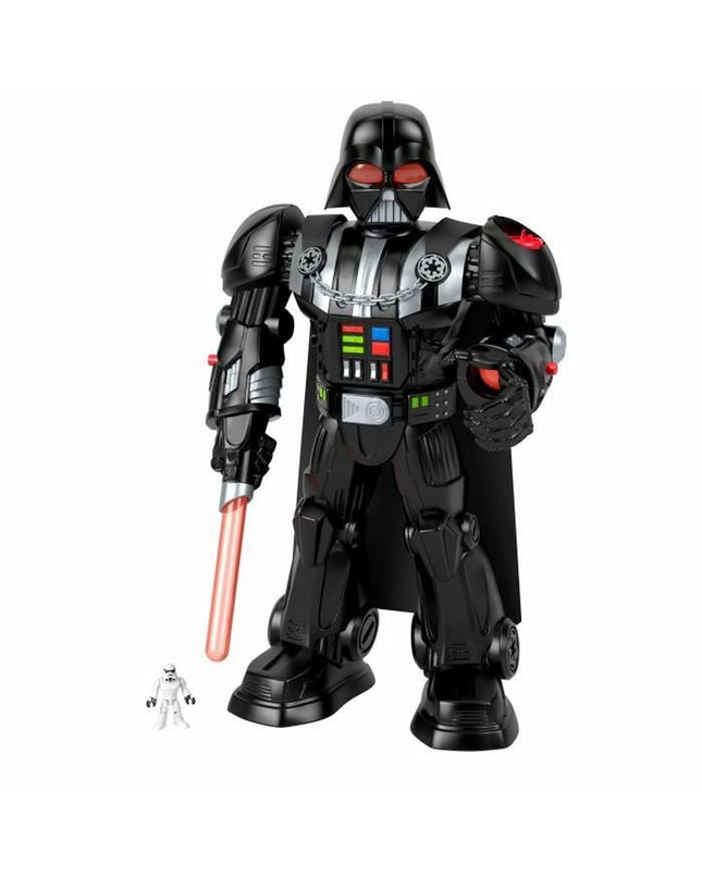 Fisher-Price Darth Vader action figure from the Robot series, detailed plastic toy from the Star Wars-themed playset.