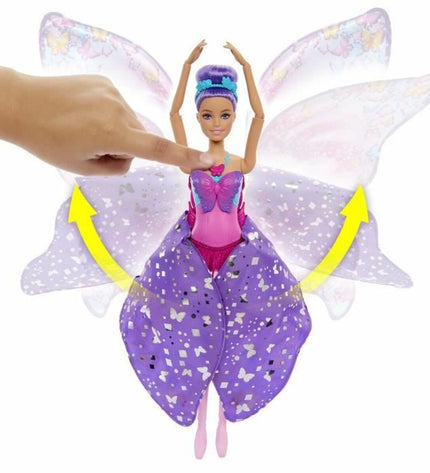 Barbie action figure from Barbie toy line, detailed doll with colorful outfit and accessories, suitable for play and collection.