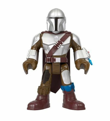 Imaginext The Mandalorian XXL action figure from the speelgoed en games collection, detailed Star Wars character toy.