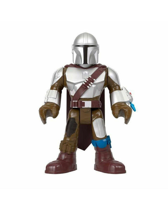 Imaginext The Mandalorian XXL action figure from the speelgoed en games collection, detailed Star Wars character toy.