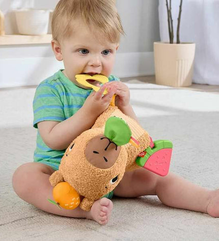Fisher-Price educational toy for children, colorful playset measuring 16x19x25 cm with interactive game elements