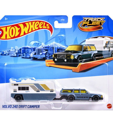 Colorful Hot Wheels vrachtwagen toy from the multicolour truck series, featuring detailed design and vibrant hues.