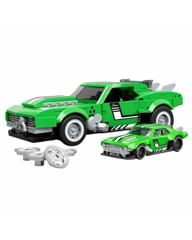 Mattel Bouwspel toy set featuring colorful building blocks for creative play and construction fun.