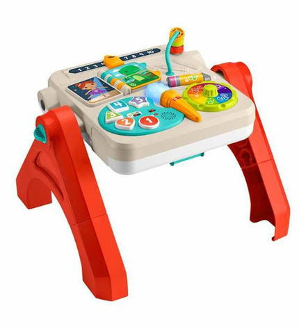 Fisher-Price interactief babyspeelgoed with colorful buttons and playful design, designed for infants and young children.