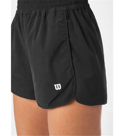 Wilson women's tennis sport shorts for padel, lightweight and breathable, designed for active outdoor play.