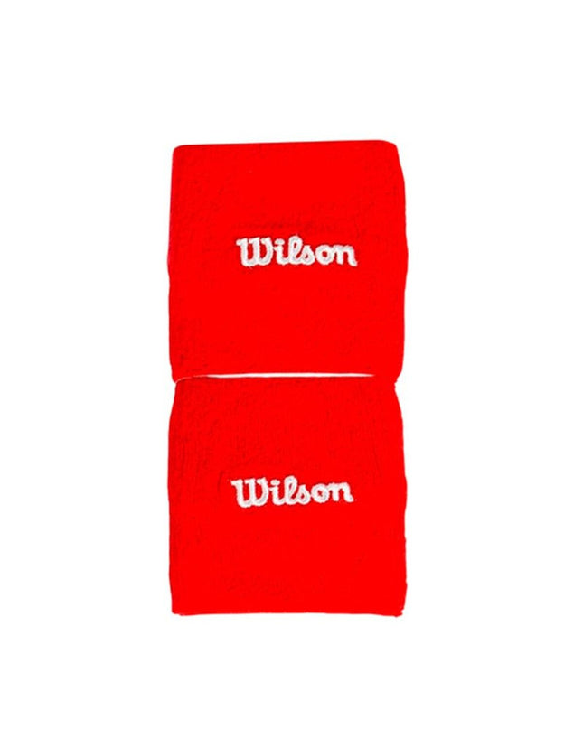 Wilson Sportarmband for tennis, adjustable outdoor sport accessory in black with Wilson branding.