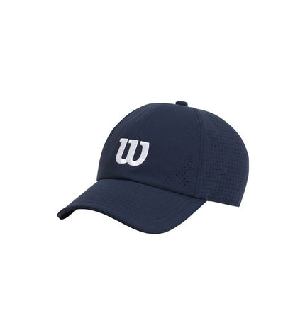 Wilson Sportcap Active Perforated Tennis hat, lightweight outdoor sports cap with breathable perforated design for tennis players.