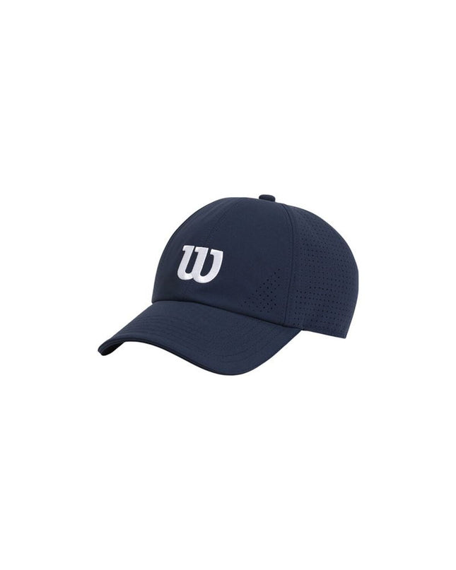 Wilson Sportcap Active Perforated Tennis hat, lightweight outdoor sports cap with breathable perforated design for tennis players.