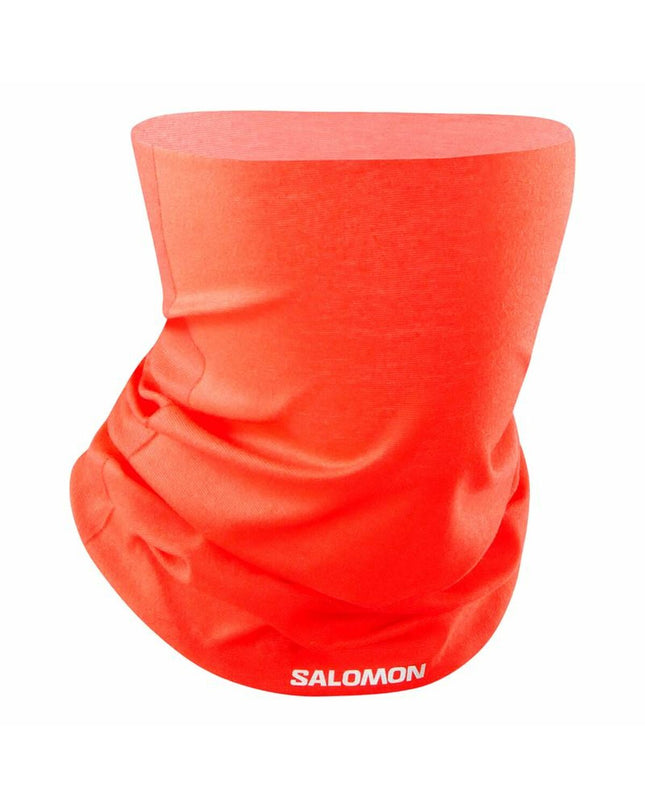 Salomon Cross NeckHead Tube outdoor sports neck warmer, versatile head and neck covering for camping and hiking activities.