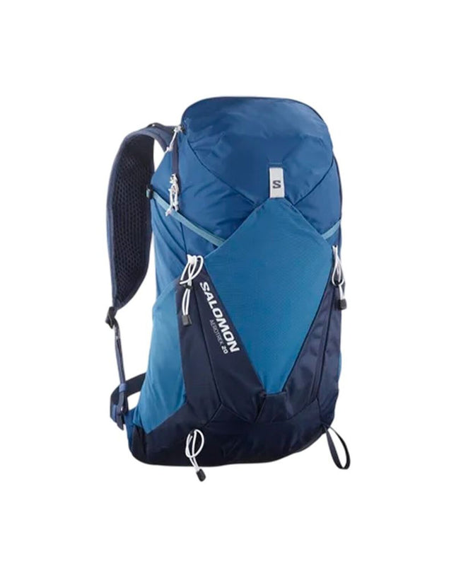 Salomon Aerotrek 20 blue sports and outdoor bag with adjustable straps and spacious compartments, ideal for outdoor activities.