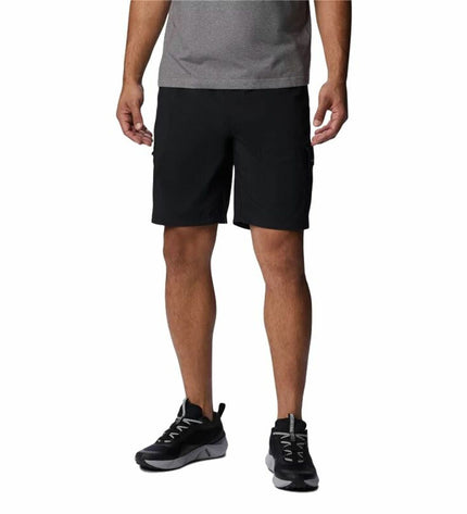 Columbia Summerdry men's black swim shorts for sport and outdoor watersports, lightweight and quick-drying fabric.