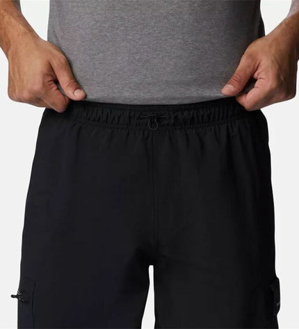 Columbia Summerdry men's black swim trunk for sport and watersport, with lightweight quick-dry fabric and sporty design.