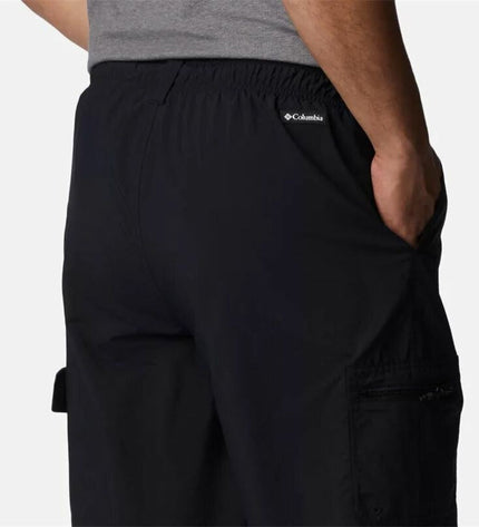 Columbia Summerdry men's black swim trunks for sport and outdoor watersports, with quick-dry fabric and comfortable fit.