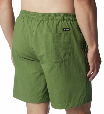 Columbia Summerdry men's swim shorts for watersports, lightweight sport and outdoor swimwear, quick-drying fabric, navy blue color