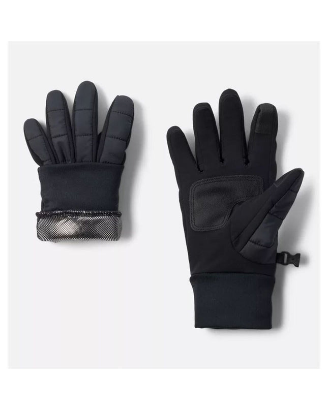 Black Columbia Powder Lite™ II gloves for outdoor activities, suitable for camping and hiking, with durable, insulated design.