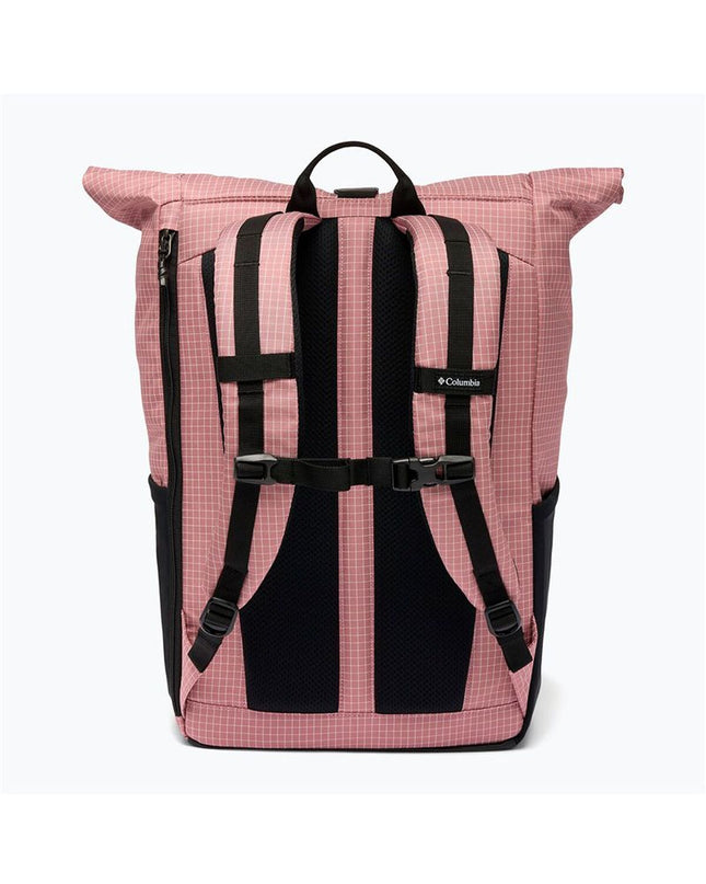 Columbia Convey™ III pink outdoor hiking backpack with 27L capacity, designed for camping and outdoor adventures.