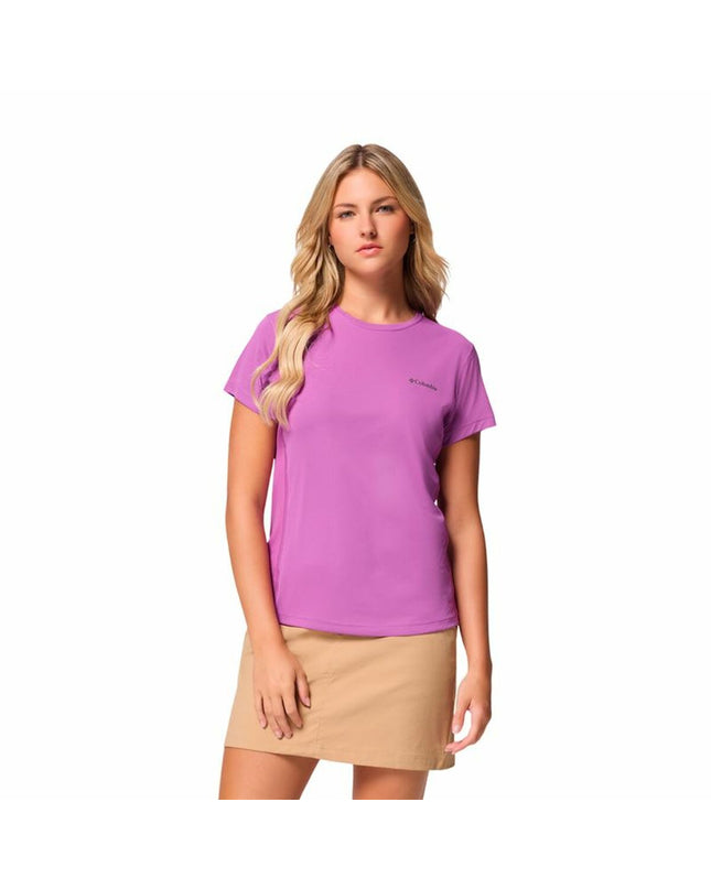 Columbia Zero Rules™ Light short-sleeve sport T-shirt for outdoor activities, featuring breathable fabric and sporty fit.