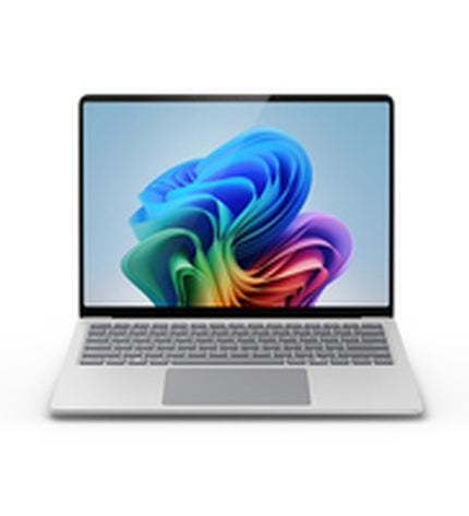 Microsoft EP2-21090 laptop with Intel Core Ultra 7, 16GB RAM, 512GB SSD, Qwerty Spanish keyboard displayed in the image.