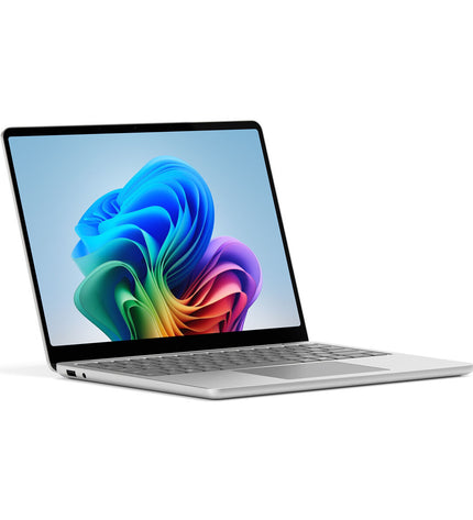 Microsoft EP2-31217 laptop for calculating tasks, shown with keyboard and screen, designed for efficient computing.