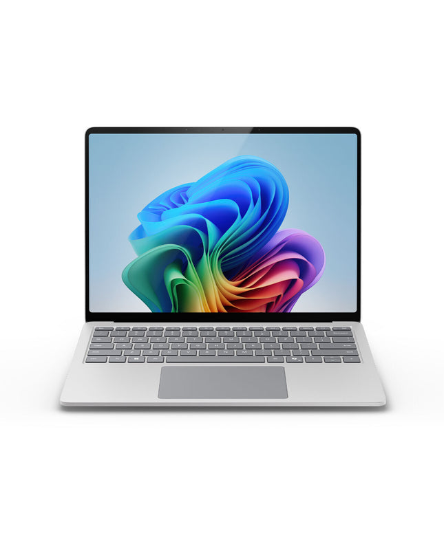 Microsoft Laptop EP2-36326 for calculations, featuring a sleek design and keyboard, shown on a clean workspace.