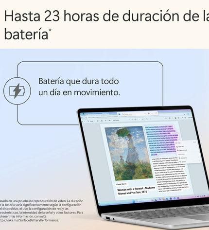 Microsoft EP2-36983 laptop for calculating tasks, shown with its sleek design and keyboard in the image.