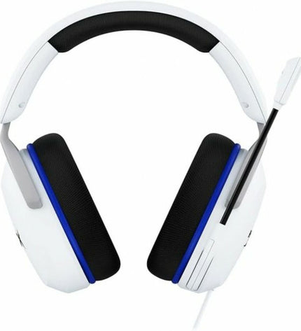 HyperX Cloud Stinger 2 gaming headset with microphone, black over-ear design for consoles and electronic gaming use.