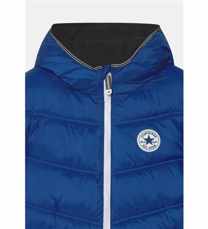 Children's Converse blue sport jacket, outdoor and activewear for kids, made for sport and outdoor activities.