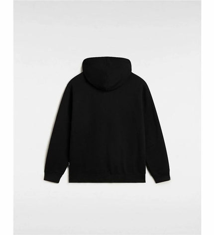 Children's Vans Varcity sport jacket in black, outdoor sport clothing with a casual zip-up design and sporty style.