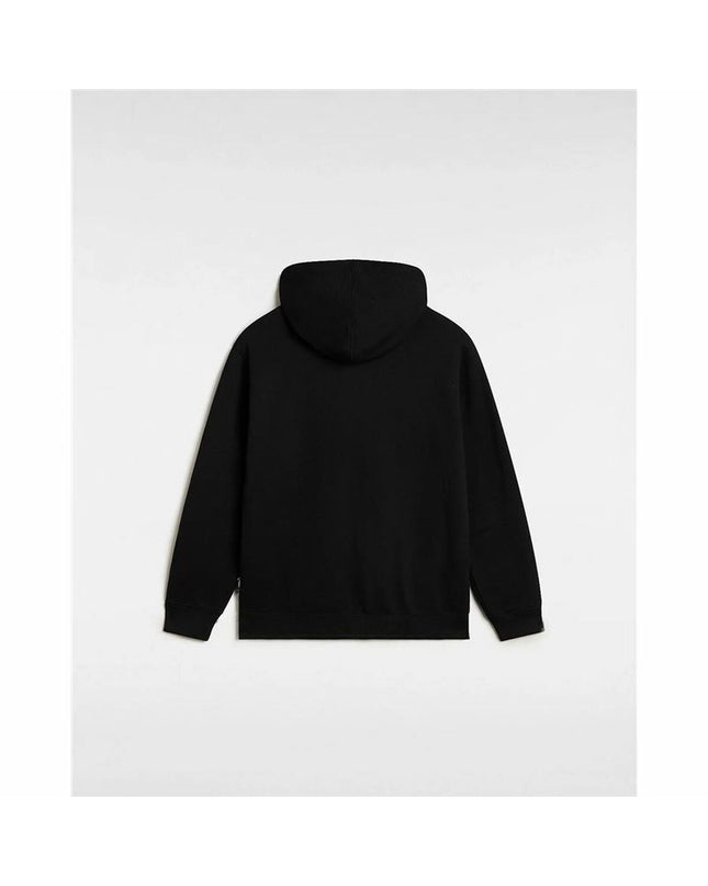 Children's Vans Varcity sport jacket in black, outdoor sport clothing with a casual zip-up design and sporty style.