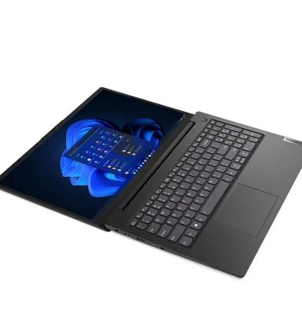 Lenovo V15 laptop with 15.6-inch display, 8GB RAM, 256GB SSD, Intel Core i3, QWERTY Spanish keyboard, lightweight design