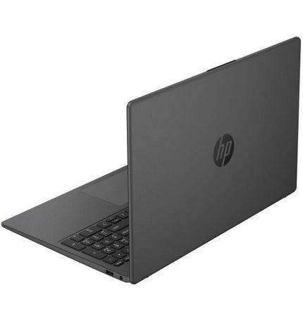 HP fd0064nf 15.6-inch laptop with 8GB RAM and 256GB SSD, showing the sleek design and screen display.