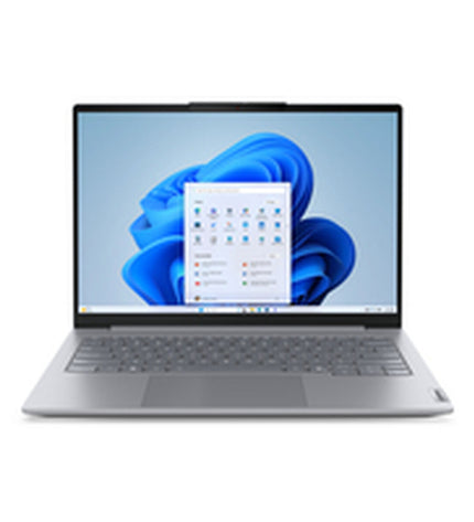 Lenovo 14-inch laptop with Intel Core Ultra 5, 16GB RAM, 512GB SSD, Qwerty Spanish keyboard, sleek and portable design